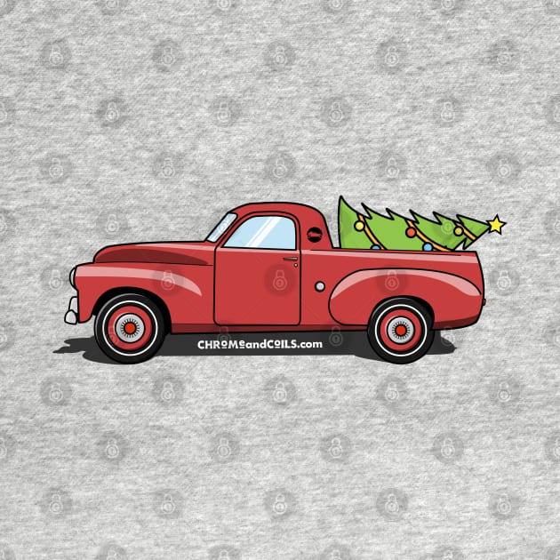 Classic FJ Holden Christmas Tree Ute by CC I Design